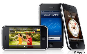 Optisch fast kein Unterschied: Die Neuerungen des iPhone 3G S stecken unter dem Plastikkleid